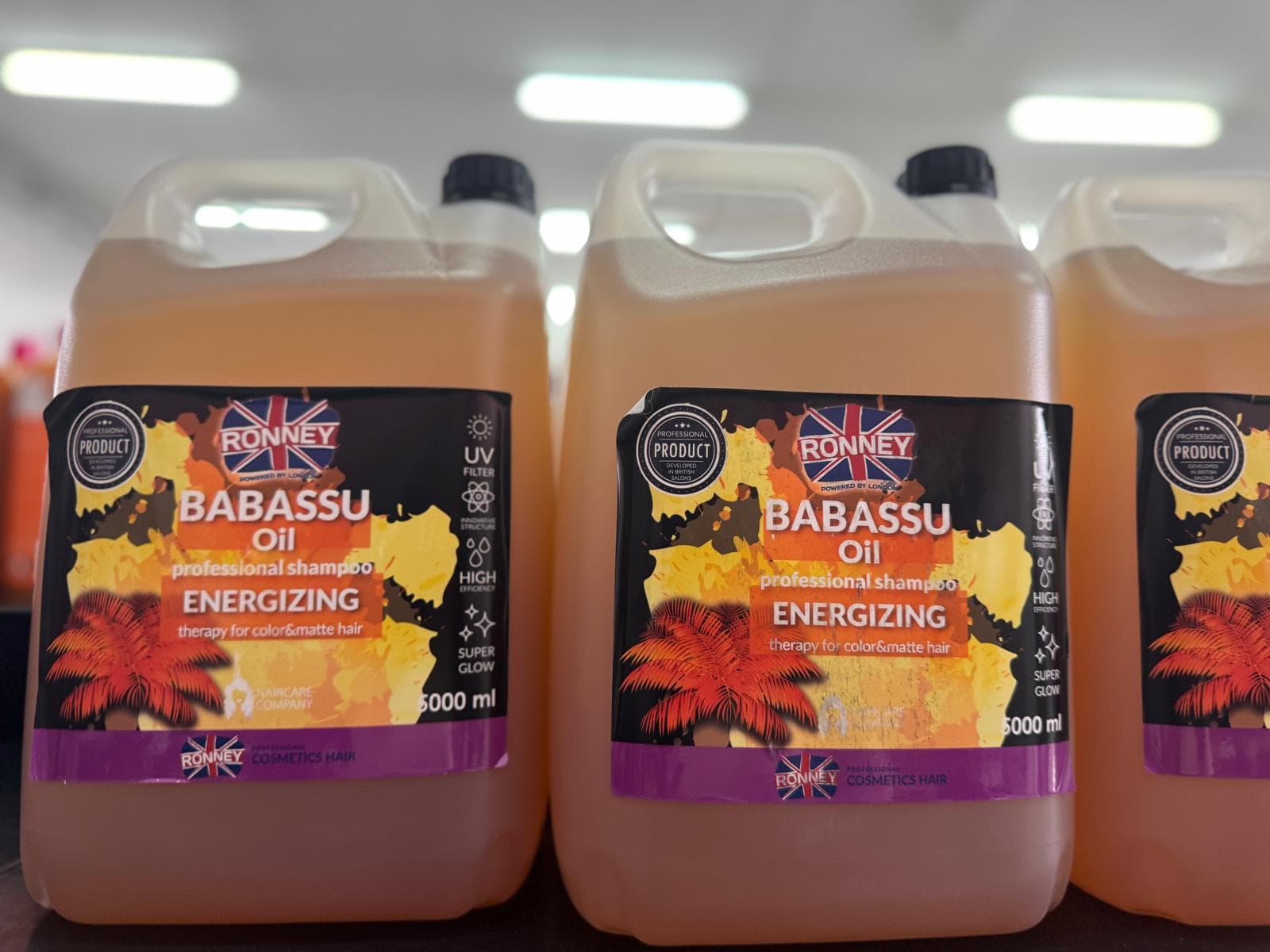 Ronney Babassu Oil Energizing shampoo 5L